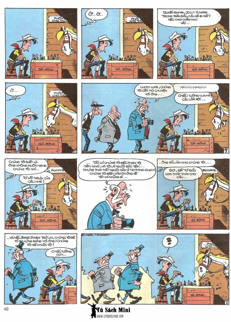 Lucky Luke: Chapter 16: - Jesse James Hiep Si Rung Xa ...