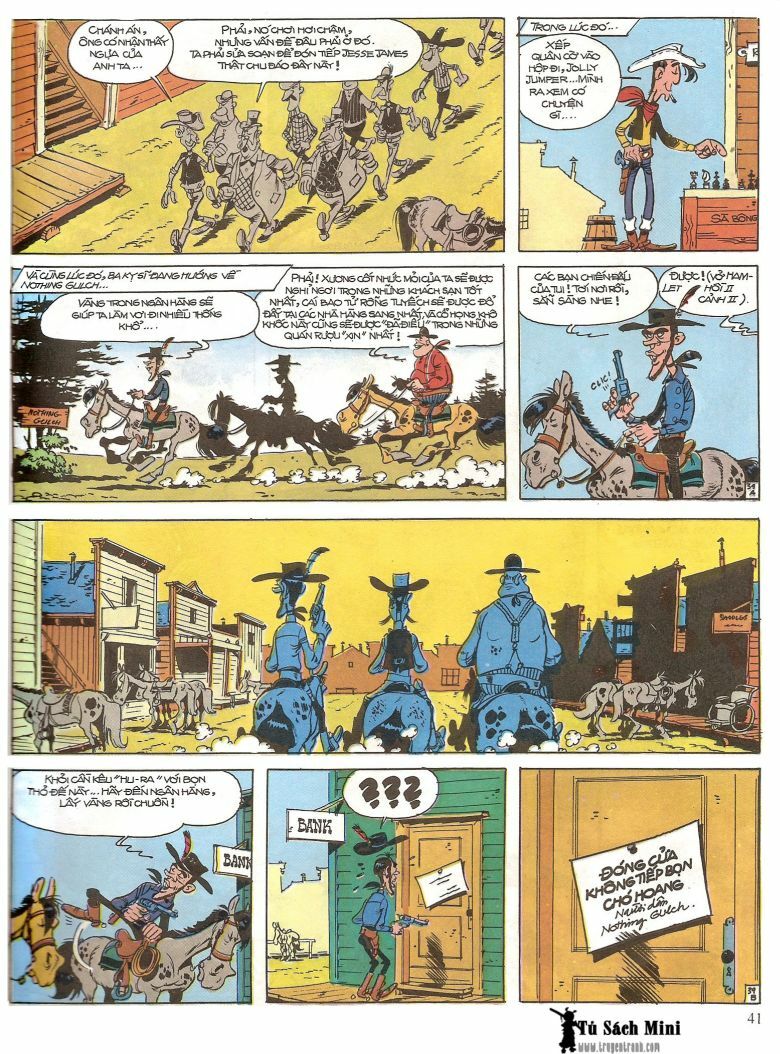 Lucky Luke: Chapter 16: - Jesse James Hiep Si Rung Xa ...