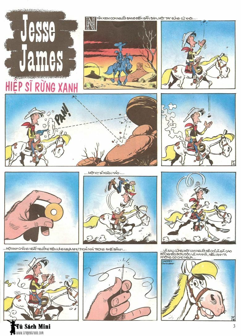 Lucky Luke: Chapter 16: - Jesse James Hiep Si Rung Xa ...