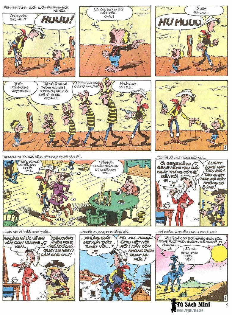 Lucky Luke: Chapter 16: - Jesse James Hiep Si Rung Xa ...