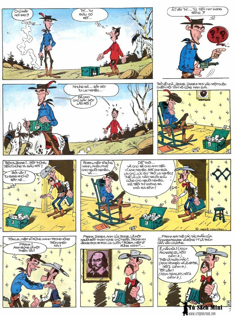 Lucky Luke: Chapter 16: - Jesse James Hiep Si Rung Xa ...