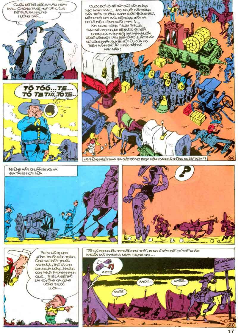 Lucky Luke: Chapter 23: - Cuoc Do Xo Toi Oklahoma