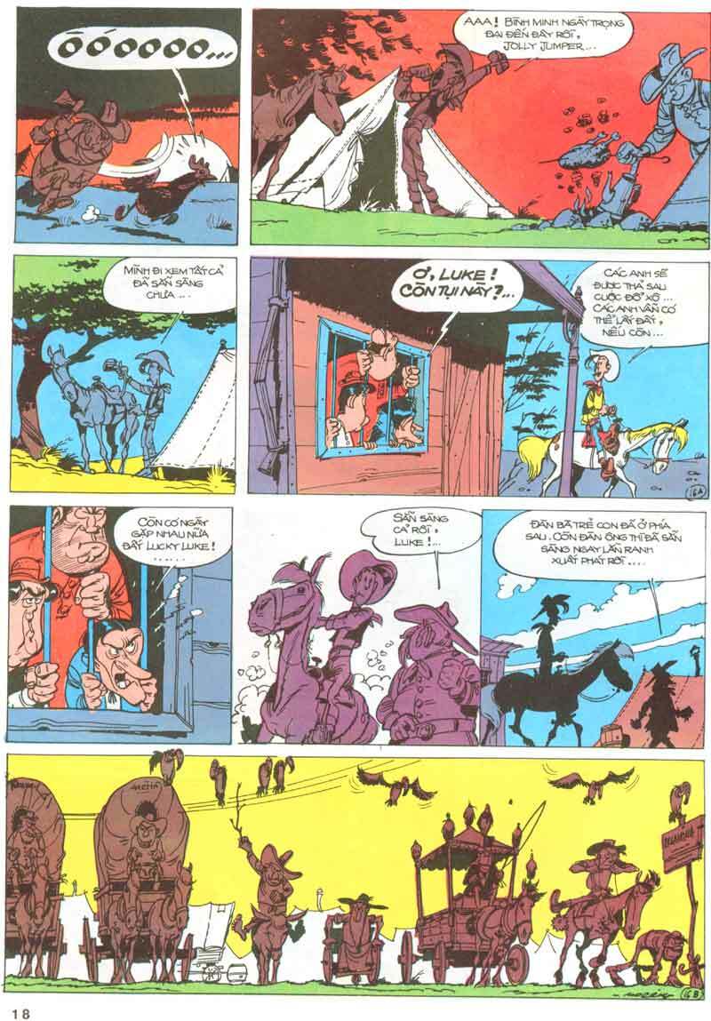 Lucky Luke: Chapter 23: - Cuoc Do Xo Toi Oklahoma