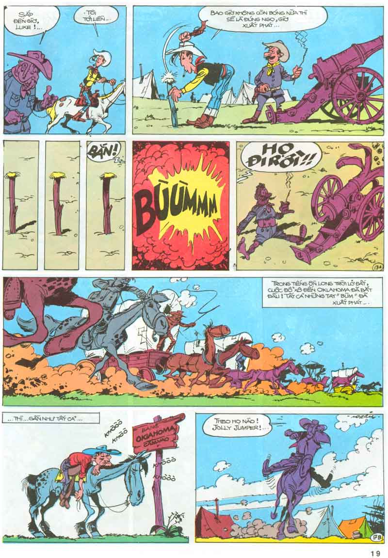 Lucky Luke: Chapter 23: - Cuoc Do Xo Toi Oklahoma