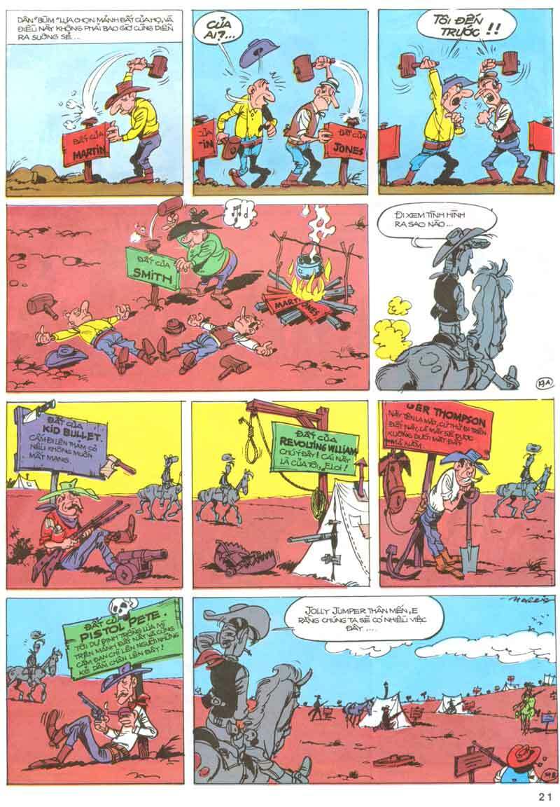 Lucky Luke: Chapter 23: - Cuoc Do Xo Toi Oklahoma