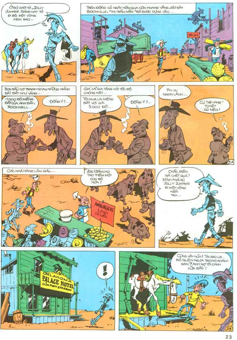 Lucky Luke: Chapter 23: - Cuoc Do Xo Toi Oklahoma