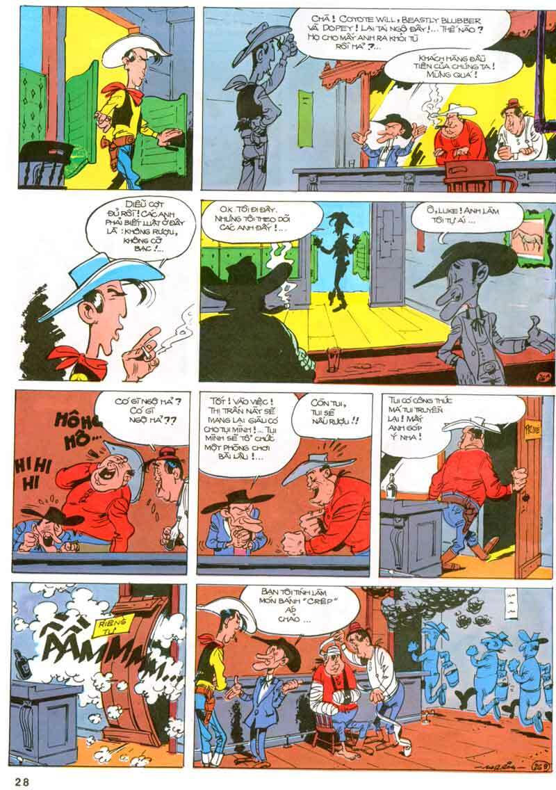 Lucky Luke: Chapter 23: - Cuoc Do Xo Toi Oklahoma