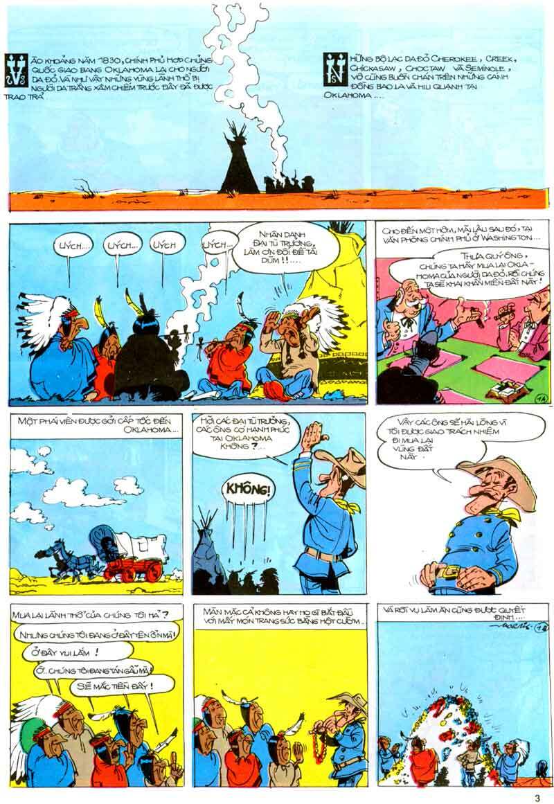 Lucky Luke: Chapter 23: - Cuoc Do Xo Toi Oklahoma