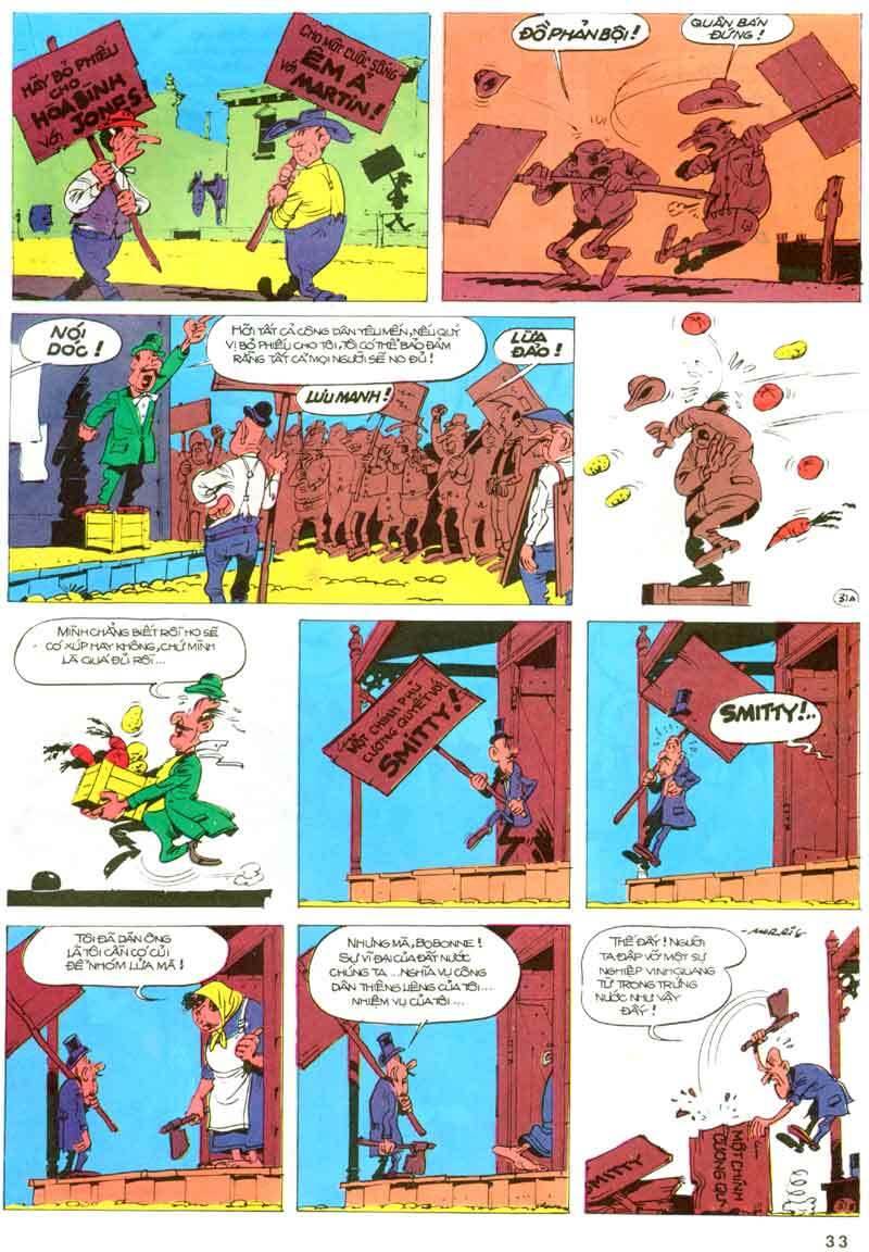 Lucky Luke: Chapter 23: - Cuoc Do Xo Toi Oklahoma
