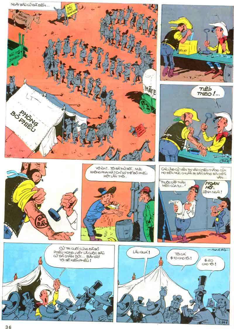 Lucky Luke: Chapter 23: - Cuoc Do Xo Toi Oklahoma