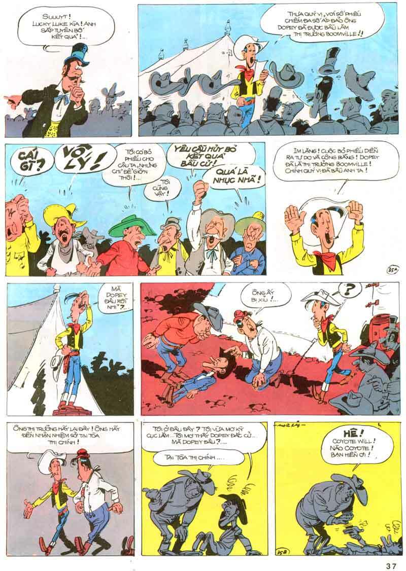 Lucky Luke: Chapter 23: - Cuoc Do Xo Toi Oklahoma