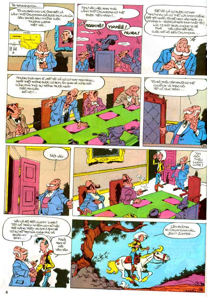Lucky Luke: Chapter 23: - Cuoc Do Xo Toi Oklahoma