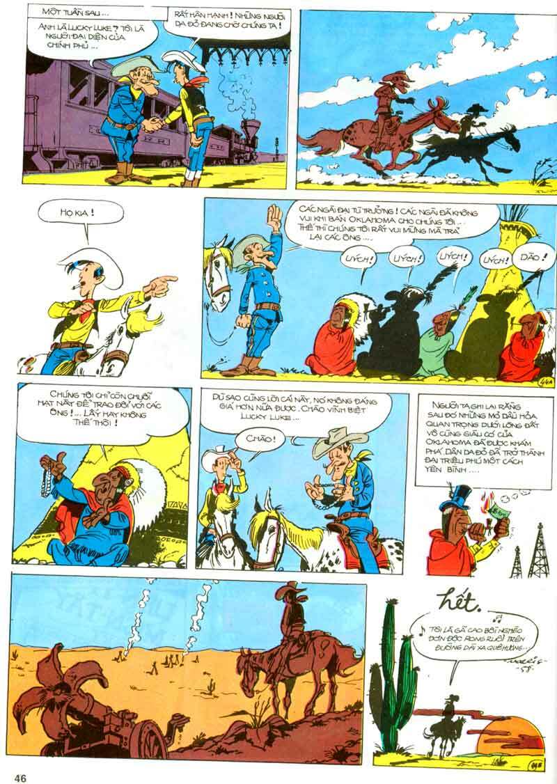 Lucky Luke: Chapter 23: - Cuoc Do Xo Toi Oklahoma