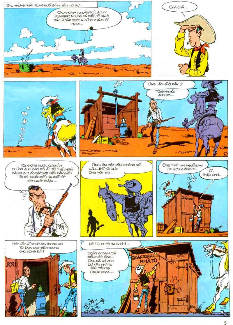 Lucky Luke: Chapter 23: - Cuoc Do Xo Toi Oklahoma