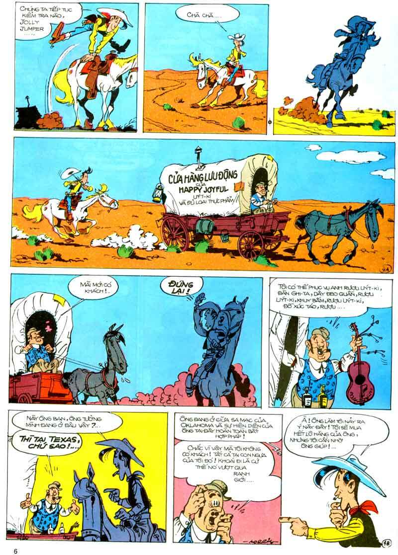Lucky Luke: Chapter 23: - Cuoc Do Xo Toi Oklahoma
