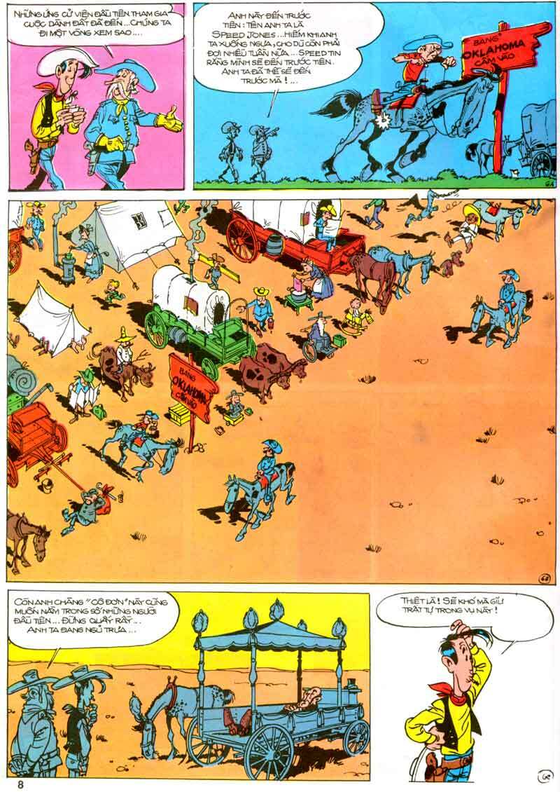 Lucky Luke: Chapter 23: - Cuoc Do Xo Toi Oklahoma