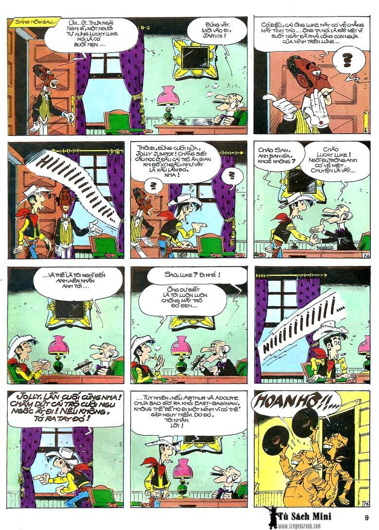 Lucky Luke: Chapter 24: - Tuong Cuop Mot Tay