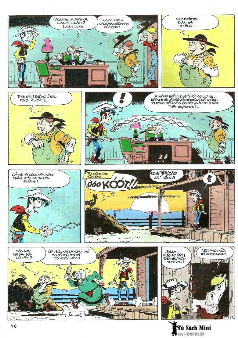 Lucky Luke: Chapter 24: - Tuong Cuop Mot Tay