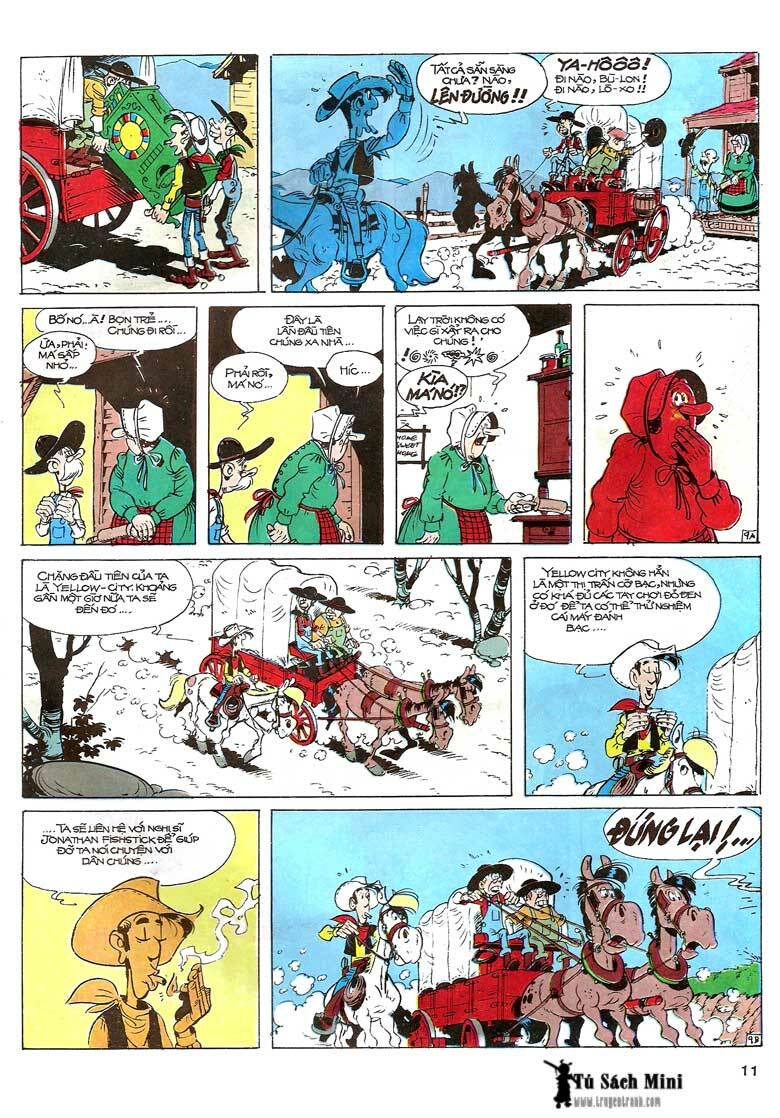 Lucky Luke: Chapter 24: - Tuong Cuop Mot Tay