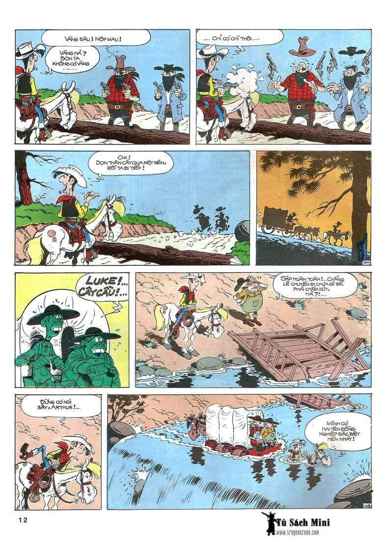 Lucky Luke: Chapter 24: - Tuong Cuop Mot Tay