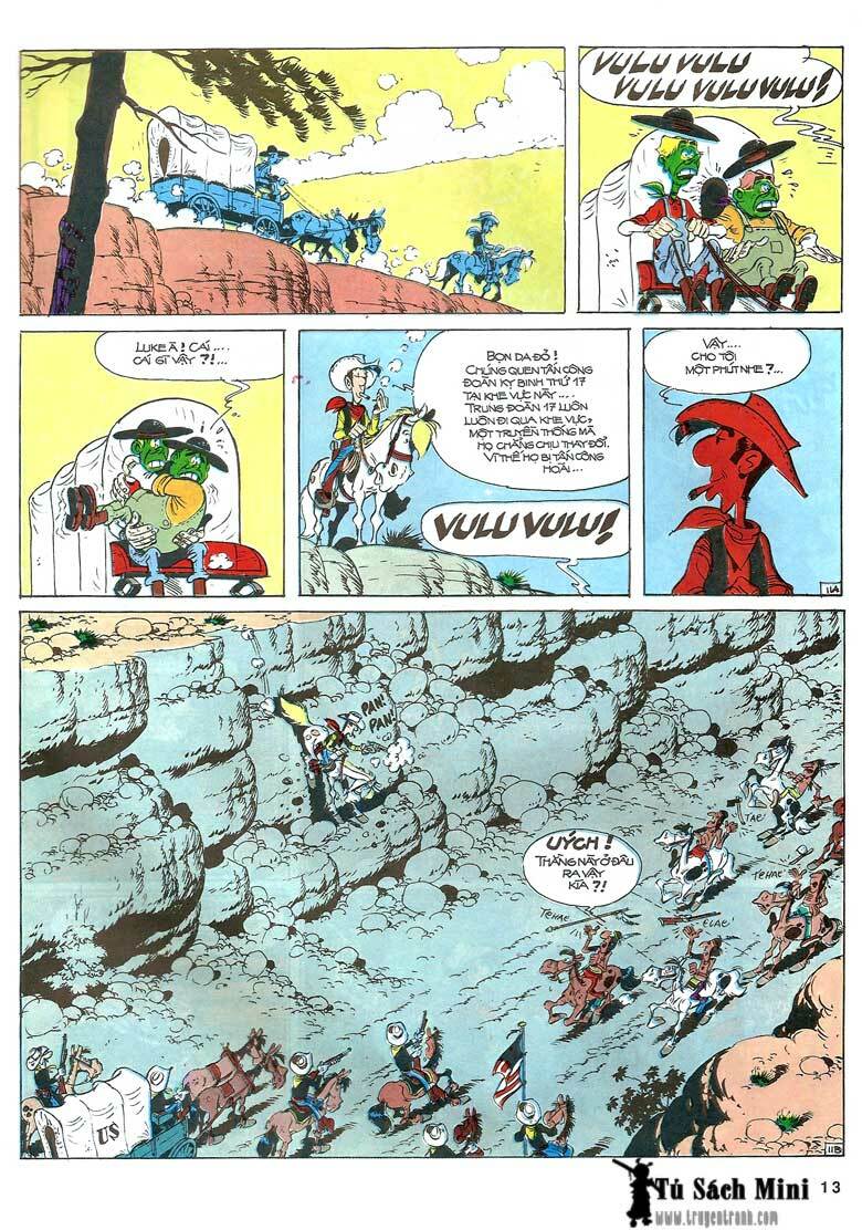 Lucky Luke: Chapter 24: - Tuong Cuop Mot Tay