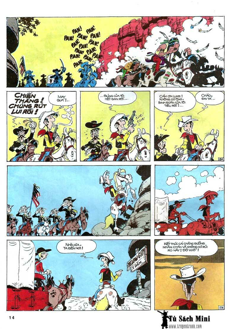 Lucky Luke: Chapter 24: - Tuong Cuop Mot Tay