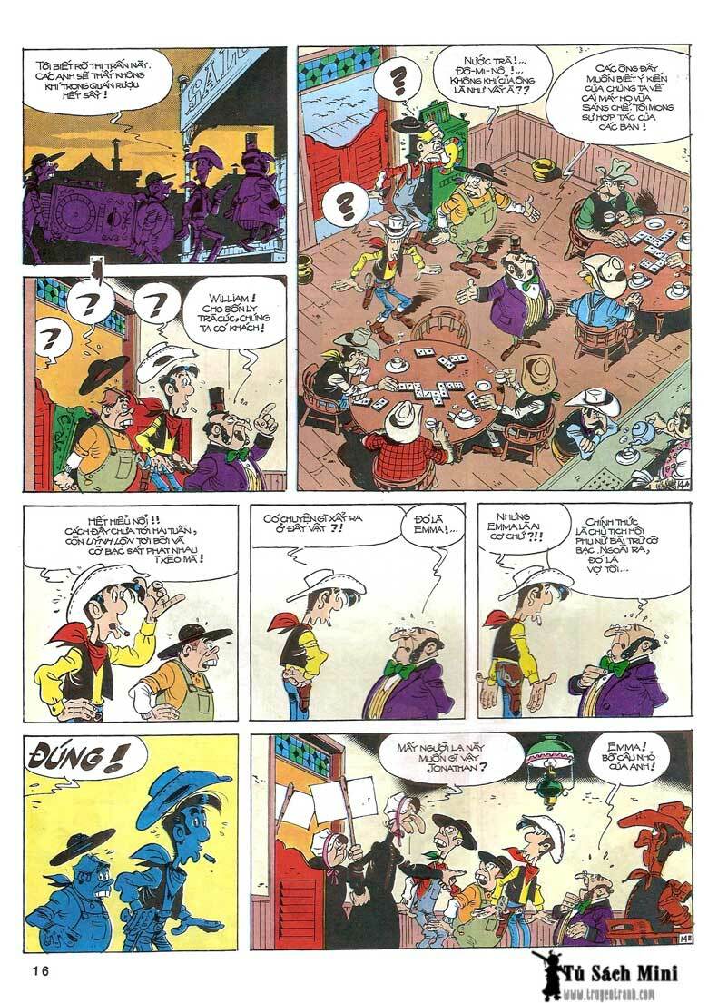 Lucky Luke: Chapter 24: - Tuong Cuop Mot Tay