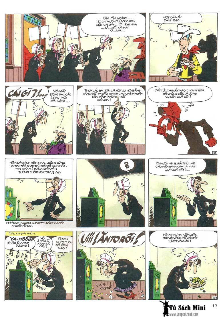 Lucky Luke: Chapter 24: - Tuong Cuop Mot Tay