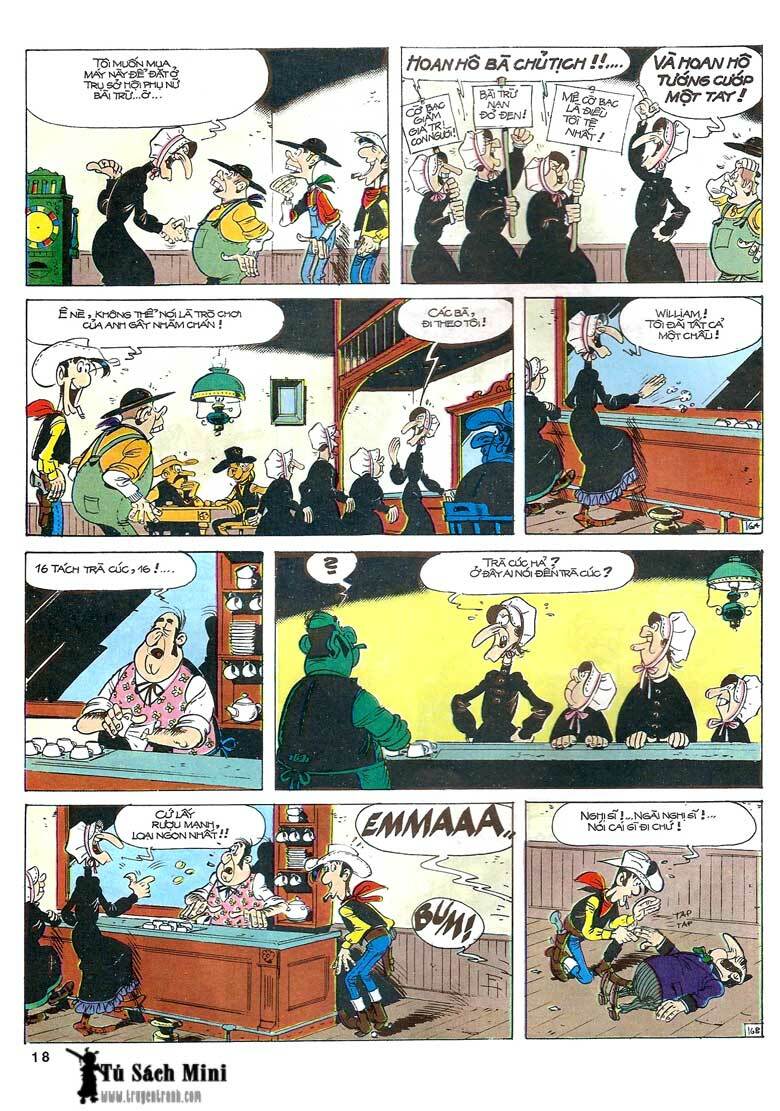 Lucky Luke: Chapter 24: - Tuong Cuop Mot Tay