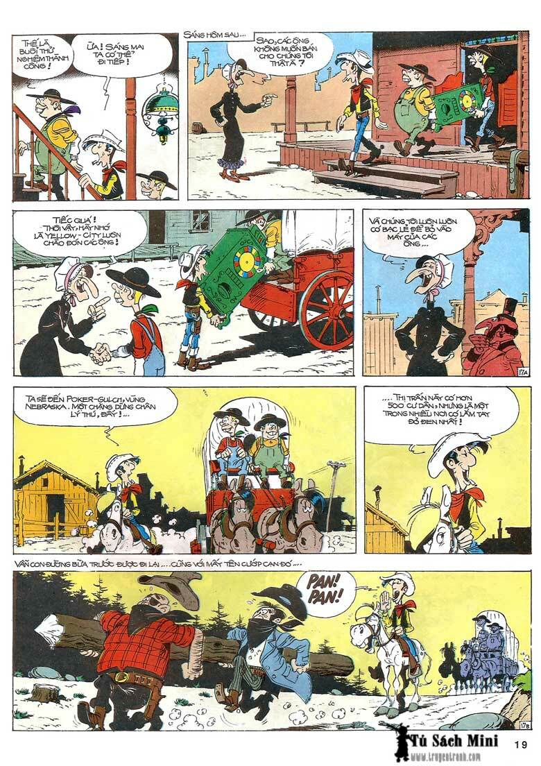 Lucky Luke: Chapter 24: - Tuong Cuop Mot Tay