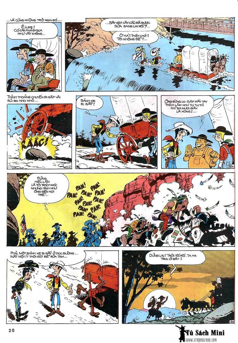 Lucky Luke: Chapter 24: - Tuong Cuop Mot Tay