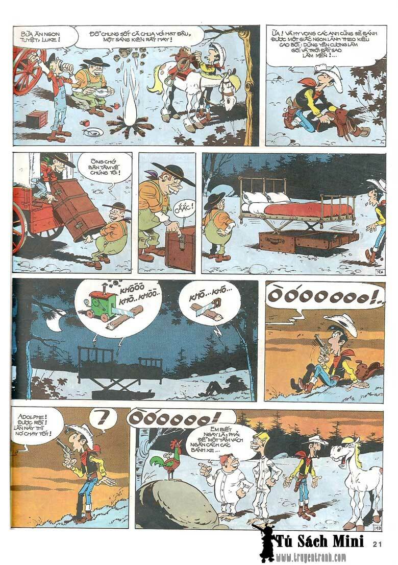 Lucky Luke: Chapter 24: - Tuong Cuop Mot Tay