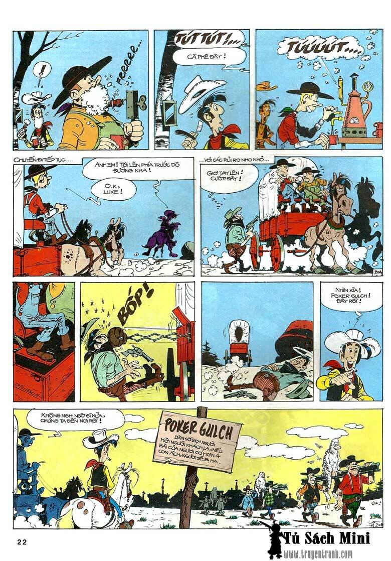 Lucky Luke: Chapter 24: - Tuong Cuop Mot Tay