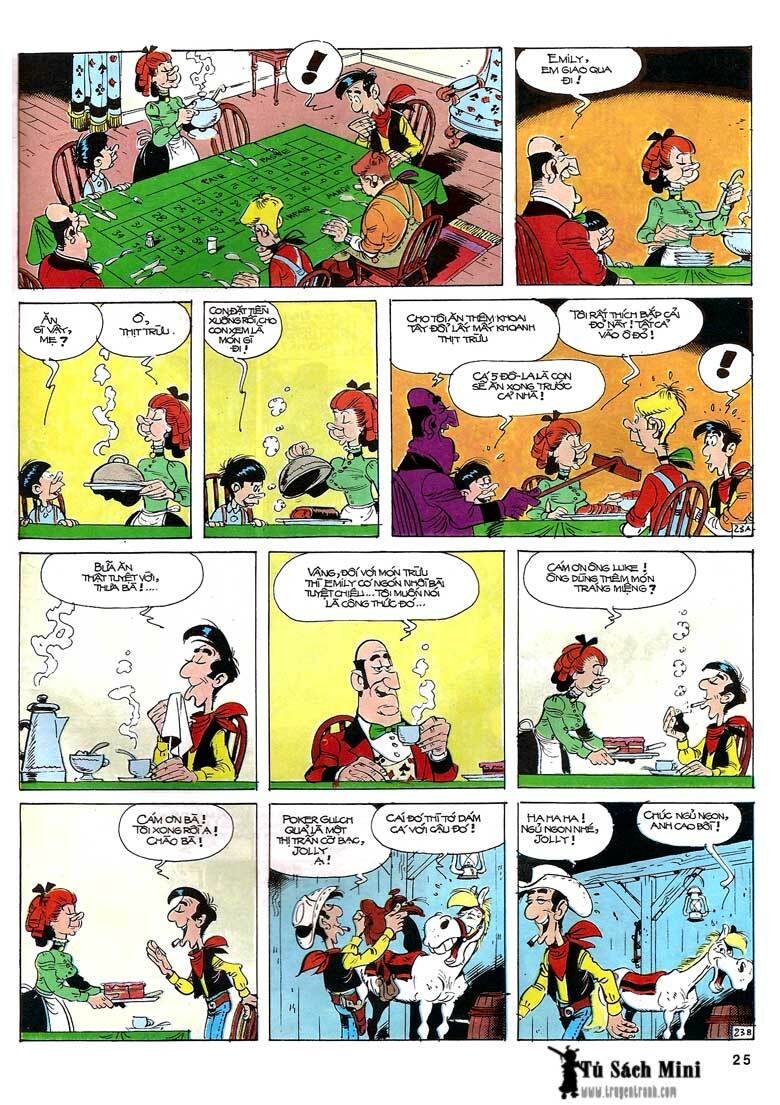 Lucky Luke: Chapter 24: - Tuong Cuop Mot Tay