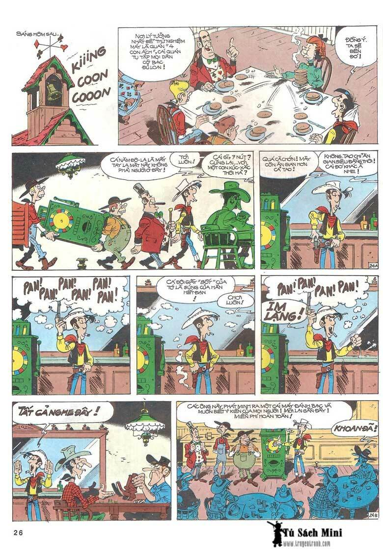 Lucky Luke: Chapter 24: - Tuong Cuop Mot Tay