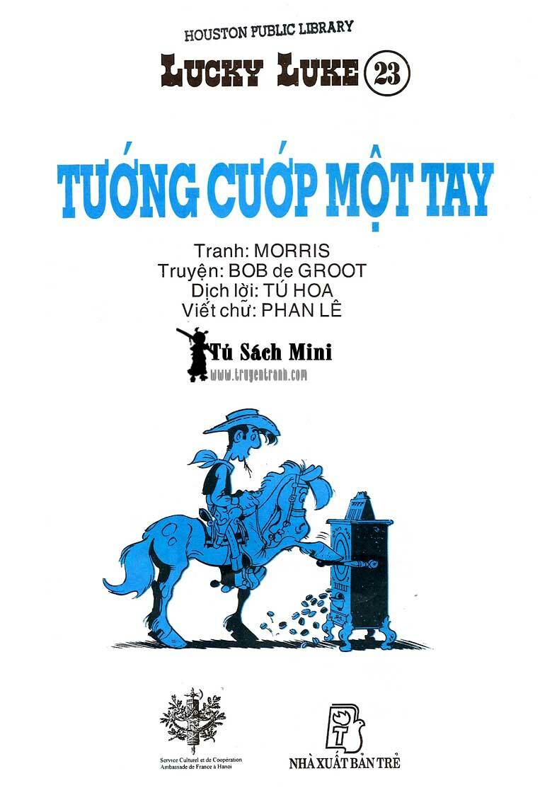 Lucky Luke: Chapter 24: - Tuong Cuop Mot Tay