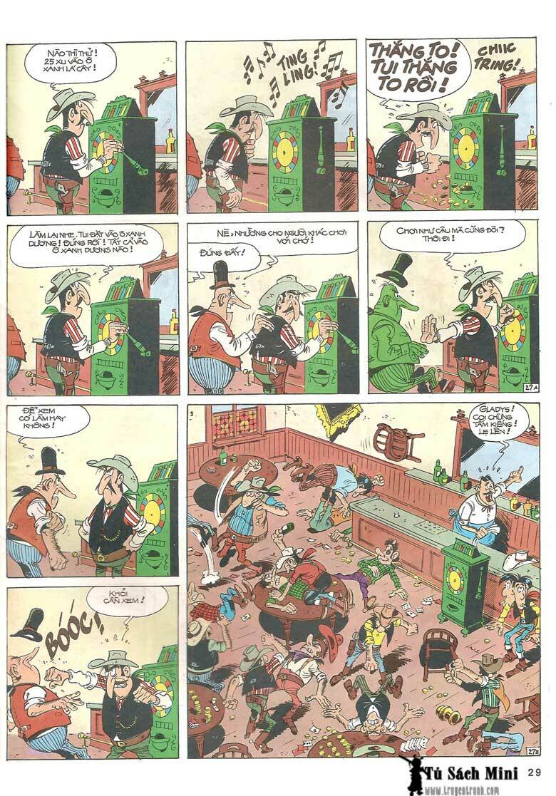 Lucky Luke: Chapter 24: - Tuong Cuop Mot Tay