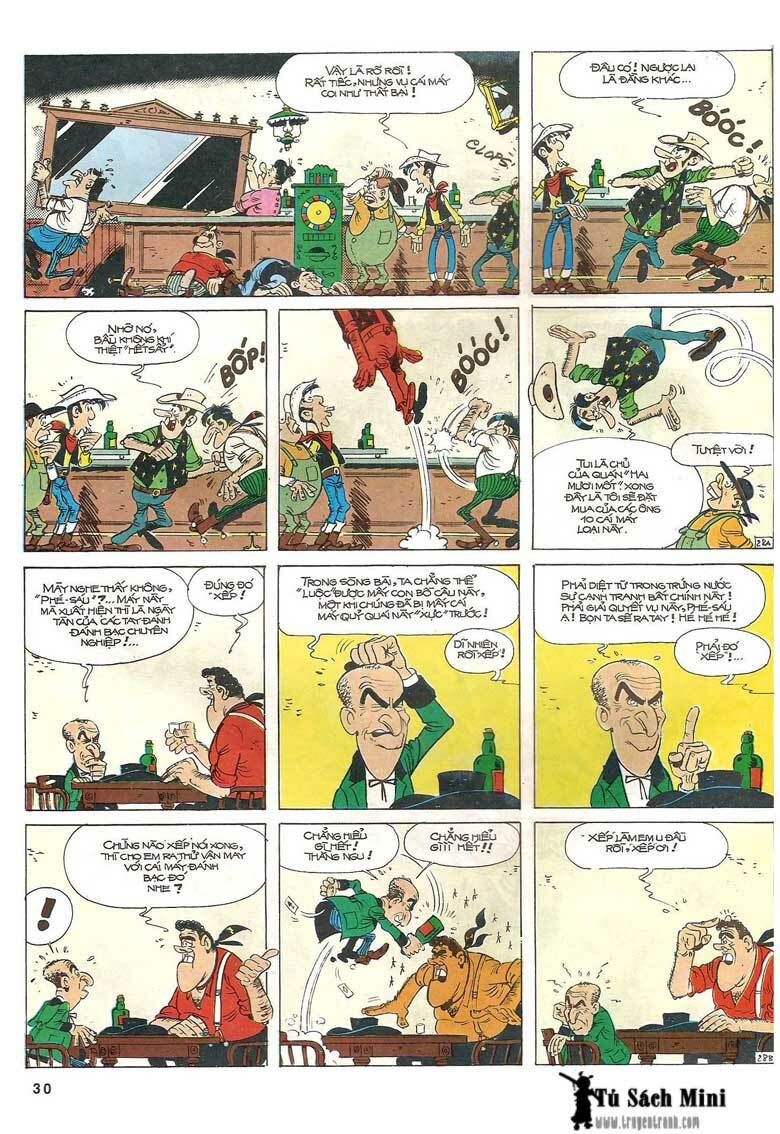 Lucky Luke: Chapter 24: - Tuong Cuop Mot Tay