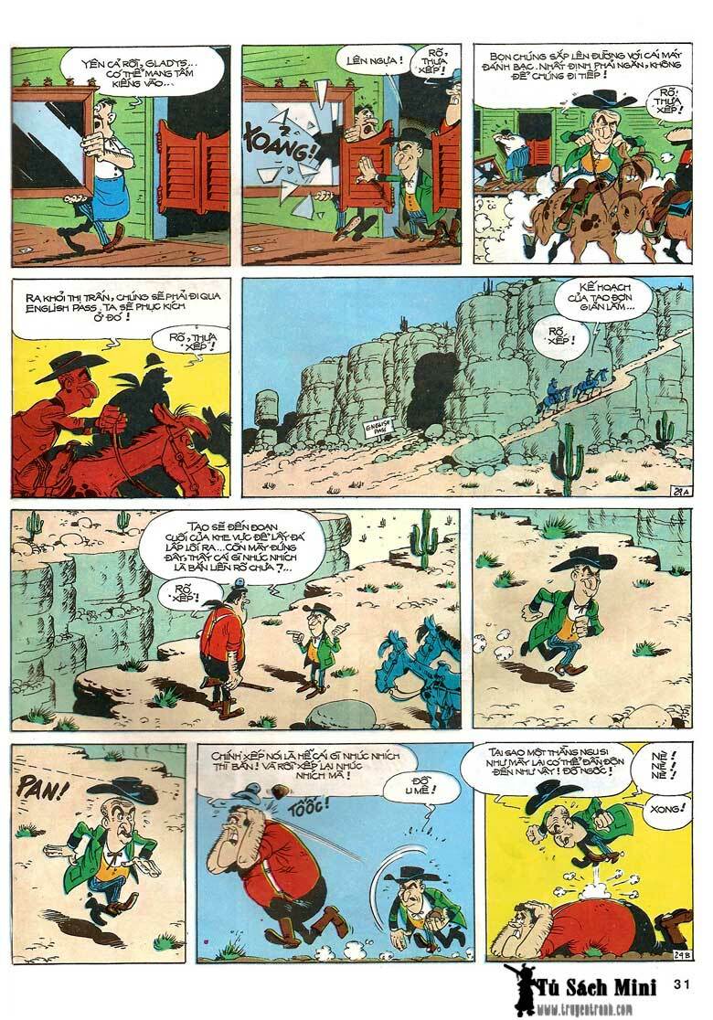 Lucky Luke: Chapter 24: - Tuong Cuop Mot Tay