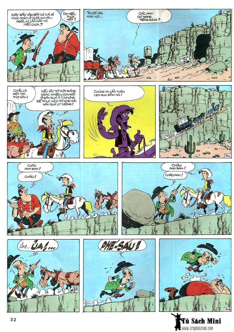 Lucky Luke: Chapter 24: - Tuong Cuop Mot Tay