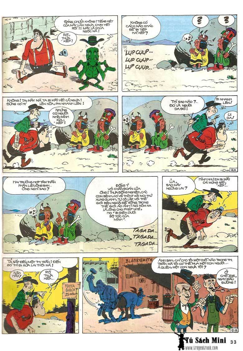 Lucky Luke: Chapter 24: - Tuong Cuop Mot Tay
