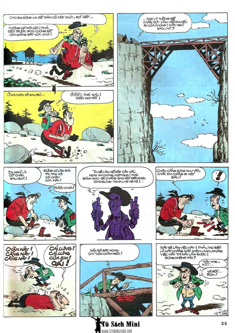 Lucky Luke: Chapter 24: - Tuong Cuop Mot Tay