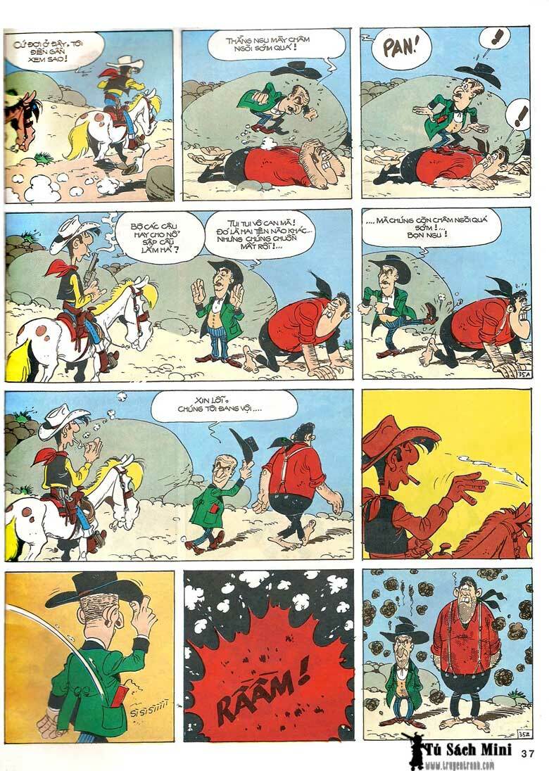 Lucky Luke: Chapter 24: - Tuong Cuop Mot Tay