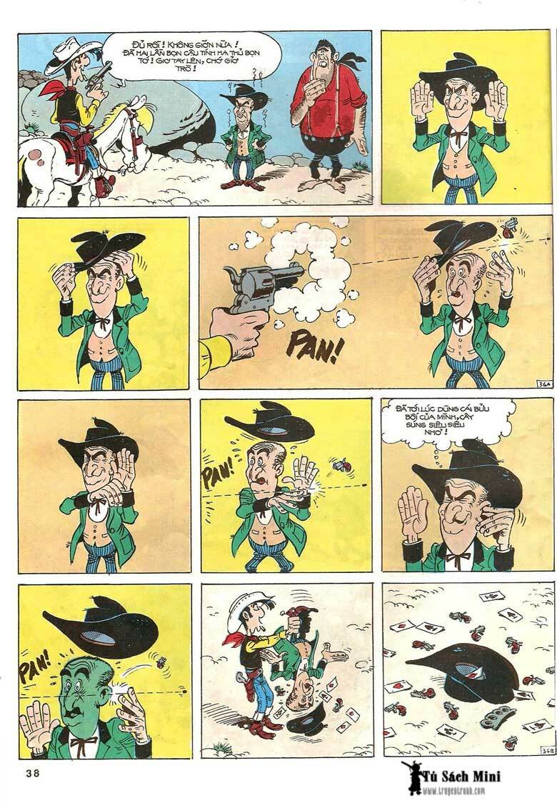 Lucky Luke: Chapter 24: - Tuong Cuop Mot Tay