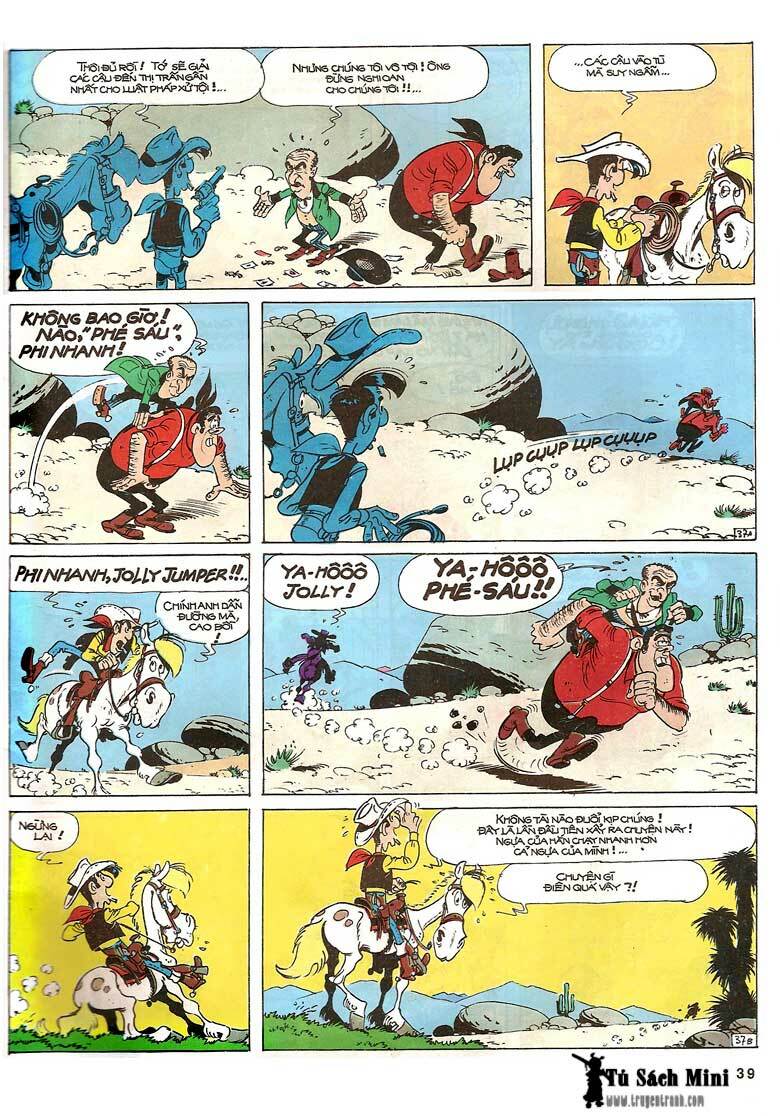 Lucky Luke: Chapter 24: - Tuong Cuop Mot Tay