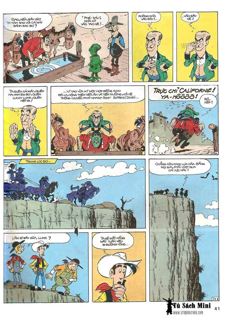 Lucky Luke: Chapter 24: - Tuong Cuop Mot Tay