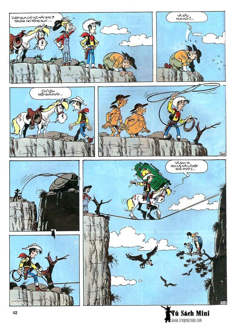 Lucky Luke: Chapter 24: - Tuong Cuop Mot Tay