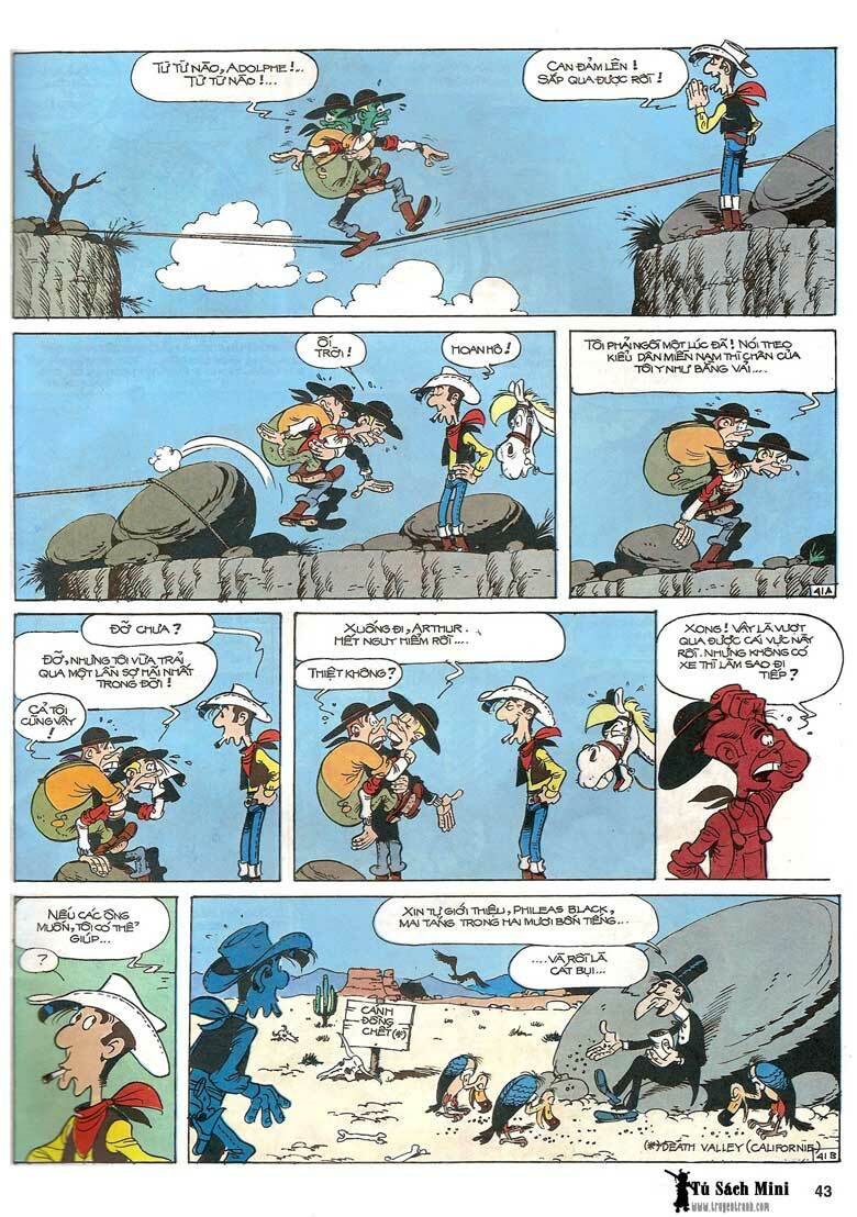 Lucky Luke: Chapter 24: - Tuong Cuop Mot Tay