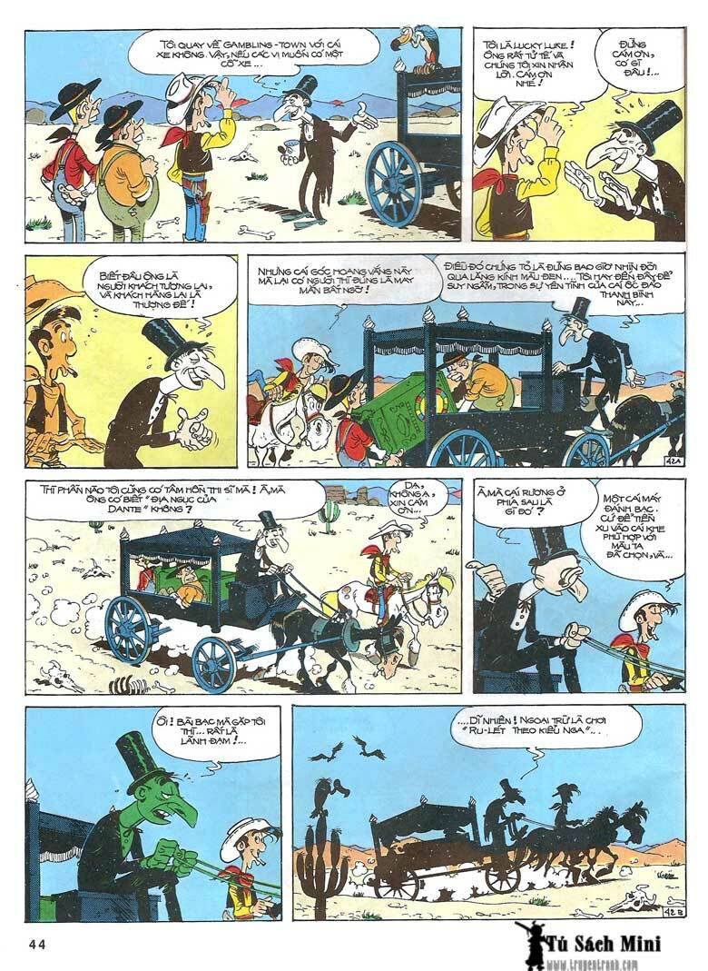 Lucky Luke: Chapter 24: - Tuong Cuop Mot Tay