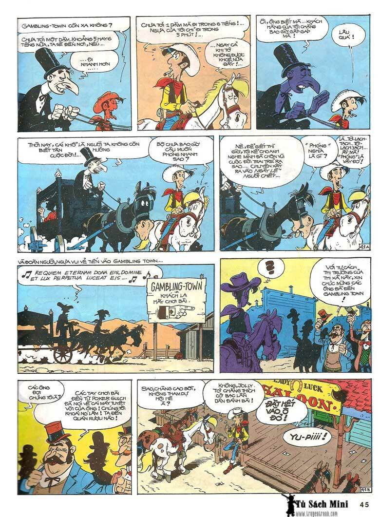 Lucky Luke: Chapter 24: - Tuong Cuop Mot Tay